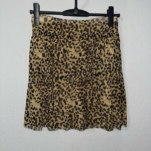 Tommy Hilfiger NWT‎ Lepoard Print Y2K Skirt Medium